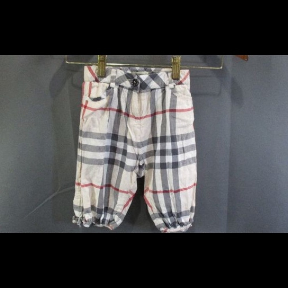 Burberry Girls 100% Cotton Pants, Size 3Y